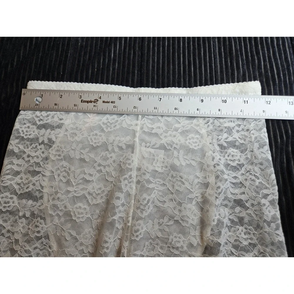 Joyshaper White Floral Lace Shapewear Shorts High Waist Safety Pants Small NEW